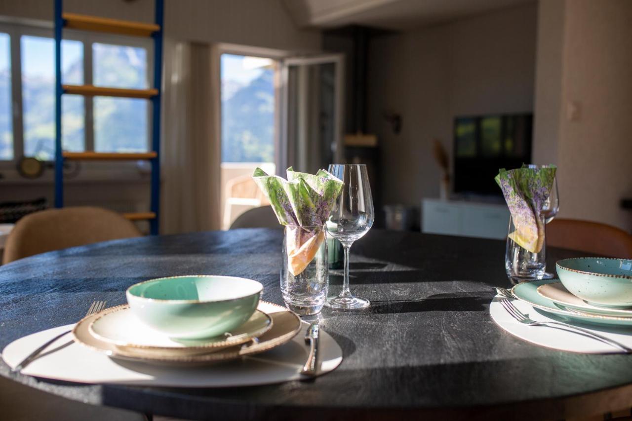 Traumhafte Sonnenresidenz Mit Berg- Und Seeblick Amden Bagian luar foto
